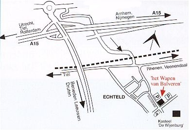 Route naar het Wapen van Balveren